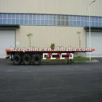Flat-bed container semi-trailer (Rear 3 axles)-HZZ9400TJZP