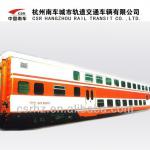 25K Double-deck Hard Seating car/ passenger coach/ trail car/ carriage/ railway train