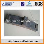 Wagon metallic railway brake blocks/locomotive parts-