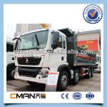 HOWO 8x4 dump truck with 40t capacity for sale
