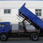 dump truck side tipper 6x2 CL3163 payload 8Mt 82kw/130Hp diesel truck 3 seats with sleeper