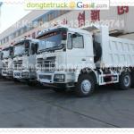 RHD SHACMAN F3000 dump truck with cummins engine 345HP and 385HP-DTA3250