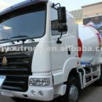 CNHTC sinotruck chian heavy duty truck concrete mixer truck-ZZ5255GJBN4345C2