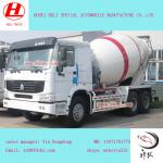 sell sinotruck howo 8cbm concrete mixer truck made in China-HLQ5252GJBZ