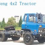 2013 low price Dongfeng 4x2 tractor truck,cummins 210HP tractor head-
