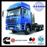 Well-performanced shaanxi tractor truck with CNG engine-
