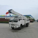 Dongfeng four doors high Altitude Operation Truck