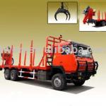 Wood and Crane Transportation All Wheel Drive 6x6 Truck-