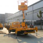 DongFeng best 4X2 hydraulic platform truck