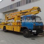 best 24M Dongfeng hydraulic aerial cage truck for sale-JDF5111JGKG