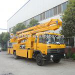 High Safety Coefficient 22m Truck Mounted Articulating Boom