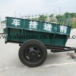 2axles 2wheel trailer,flat bed box,farm trailer-QYK8c series