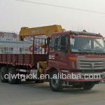 Hot Sale Foton 6x4 truck mounted crane 9-12 ton-CLW5250JSQB3