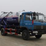 dongfeng 10000 liters vacuum sewage suction truck