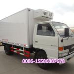 JMC 4x2 mini refrigerated van truck/ freezer van truck-