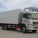 DONGFENG Euro IV 6*4 8-10m Thermo king refrigerator truck-