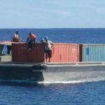 15m Aluminium Barge, Cargo Container barge,
