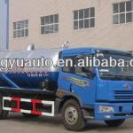 185HP JIEFANG 10-11m3 sewage suction truck/fecal suction truck HYS5160GXWC3