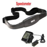 2013 HotSalesNewArrivalDigital LCD Bicycle Bike Speedometer Computer With Heart Rate Tester Chest Strap #O682B