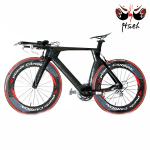 2013 new design and hot selling Time Trial,EN standard carbon fiber TT bicycle,/tt frame+seat post+stem+fork YS-CB-R-016