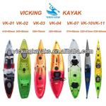 2013 New kayaks wholesale sit on top fishing kayaks canoe manufactuer from Vicking