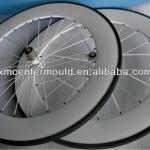 2013 white painted super light 3k Toray T700 carbon fiber clincher bike wheel 88mm SDWL88C