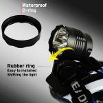 2014 NEW High Power 7000LM CREE LED headlamp Bicycle Cycling Light Waterproof 5xCREE XM-L T6 5T6
