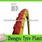 2014 new style 26*2.125 double color bicycle tire_ color tyre_color tire ZY117