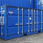 20ft Open Side Shipping Container; (with flexible open side door