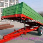 3 ton single axle european style farm trailer for sale 7CX-3T
