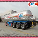 56CBM lpg ground loading trailer,lpg tanker trailer,heavy lpg load trailer CLW9400