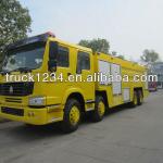 8X4 25cbm water foam Fire Truck ZZ1317N4667C