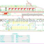 90 passenger spaces Hai River Yacht