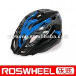 Adult out-mold bicycle helmet with flashing LED light 92421