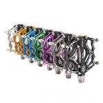 Aluminum Alloy Material Mountain Bike Pedal with Reflectors(5 Colors)