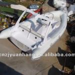 Best sell (1.2mm) pvc material fiberglass hull rib boat 680 with console H-Y680