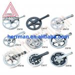 bicycle chainwheel and crank DIFFERENT