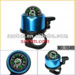 Bicycle Mounted Bell Ring With Compass V1