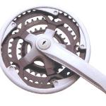 bicycle parts mountain bike chainwheel and crank/steel chainwheel and crank/28/38/48Tchainwheel and crank SYP3012P1