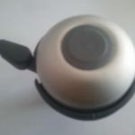 bicycle white alloy bell