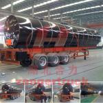 Bitumen Tank Trailer, 3 axle Heating Asphalt Tanker Semi Trailer 10~50 m3 Bitumen tank trailer