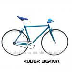 Blue 700C fixed gear complete bike Element