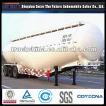 Bulk cement tanker semi trailer concrete powder tank trailer 25- 85 cubic meters bulk cement trailer