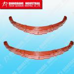 bus suspension spare parts leaf spring assy China leaf spring manufacture 48110 front assy