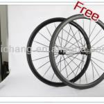 carbon wheelset 38 mm glossy wheelset novatce 271-372 hub free shipping