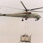 Cargo HELICOPTER MI-10K FLYING CRANE