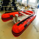 CE 360cm Cando Hypalon/PVC Inflatable fiberglass hull mini inflatable boat SRIB360