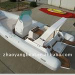 CE RIB fiberglass tenter inflatable boat rubber boat ZY-RIB-520
