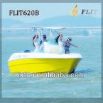 China 22ft center console 115-200hp yamaha or mercury outboard engine FRP fishing boat FLIT620B