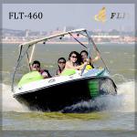 China Powerful 4.6m CF motor inboard small fiberglass boat for sale speedster FLT460